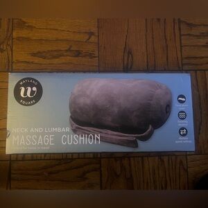 Wayland neck and lumbar massage cushion